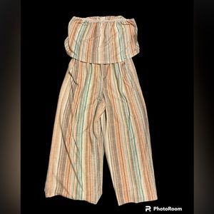 Cute Strapless jumpsuit